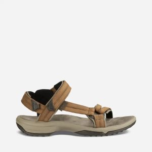 Teva Terra Fi Lite Leather Σανδαλια Γυναικεια - καφε